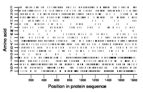 amino acid map