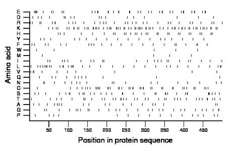 amino acid map