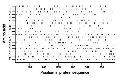 amino acid map