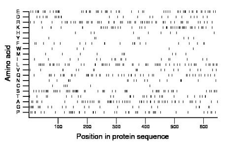 amino acid map