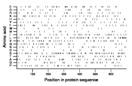 amino acid map