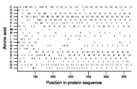 amino acid map