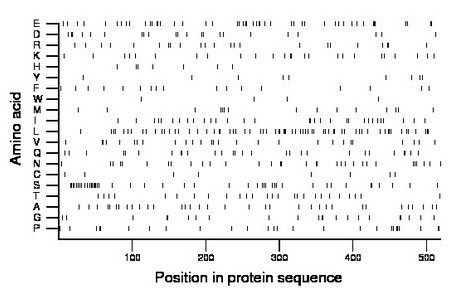 amino acid map