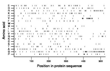 amino acid map