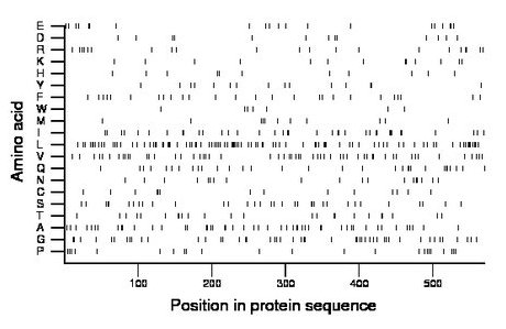 amino acid map