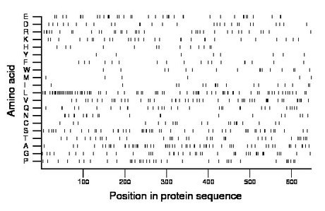 amino acid map