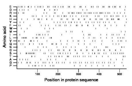 amino acid map