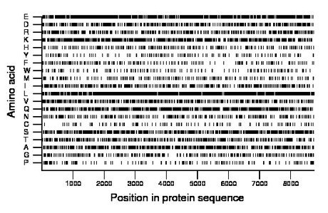 amino acid map