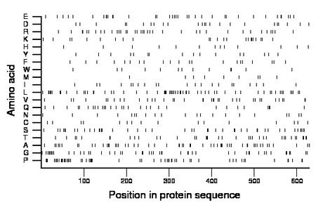 amino acid map