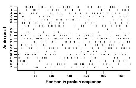 amino acid map