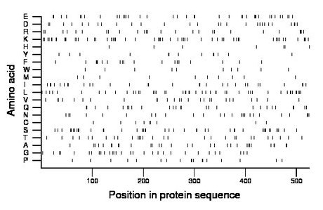 amino acid map