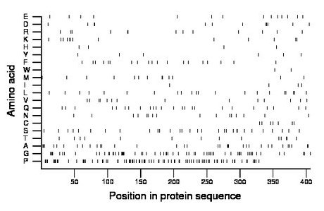 amino acid map