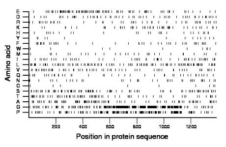 amino acid map