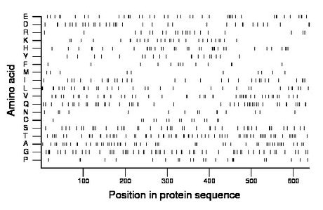 amino acid map