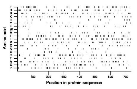 amino acid map