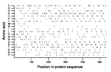 amino acid map