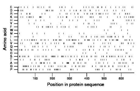 amino acid map