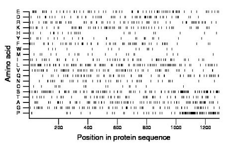 amino acid map