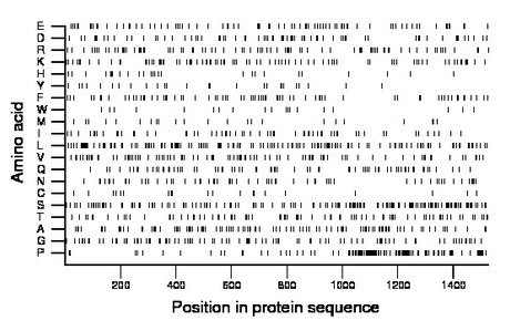 amino acid map