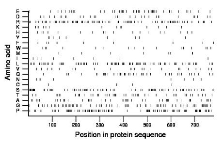 amino acid map