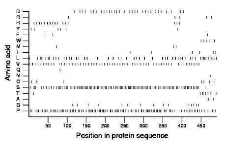 amino acid map