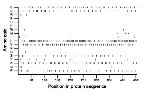 amino acid map