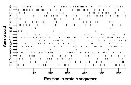 amino acid map