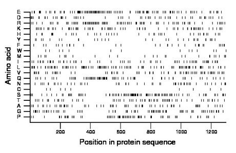 amino acid map