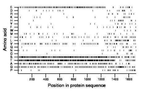 amino acid map