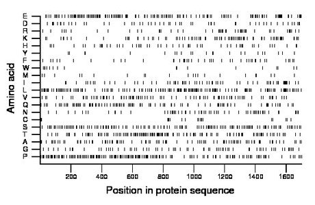 amino acid map