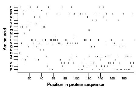 amino acid map