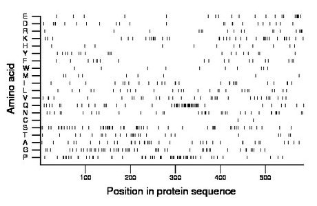 amino acid map