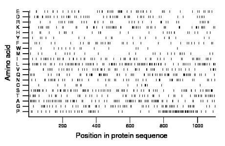 amino acid map