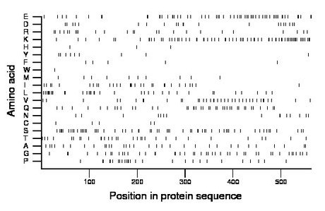 amino acid map