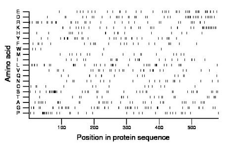 amino acid map