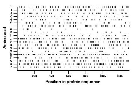 amino acid map