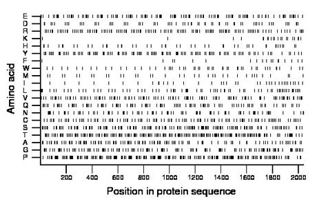 amino acid map