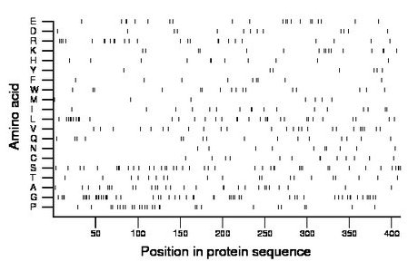 amino acid map