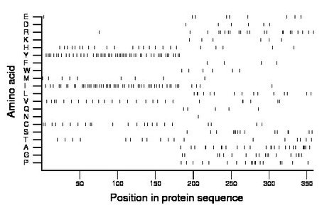 amino acid map