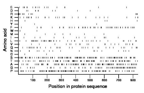 amino acid map