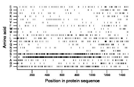 amino acid map