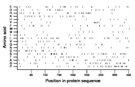 amino acid map