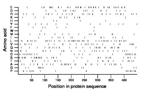 amino acid map