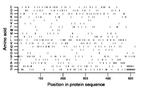 amino acid map