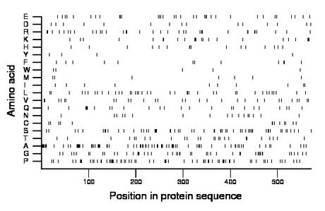 amino acid map