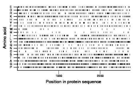 amino acid map