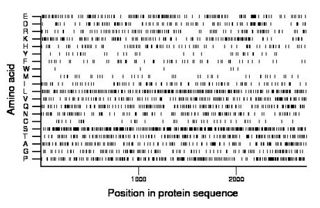 amino acid map