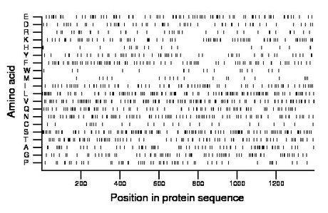 amino acid map