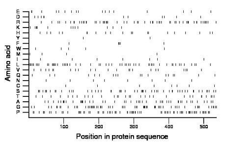 amino acid map