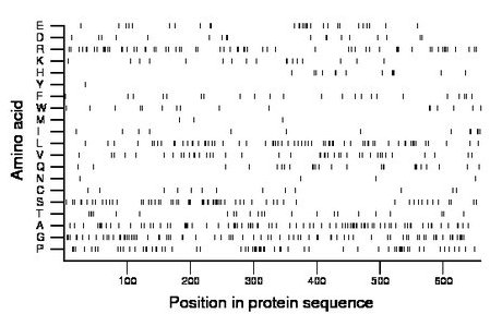 amino acid map